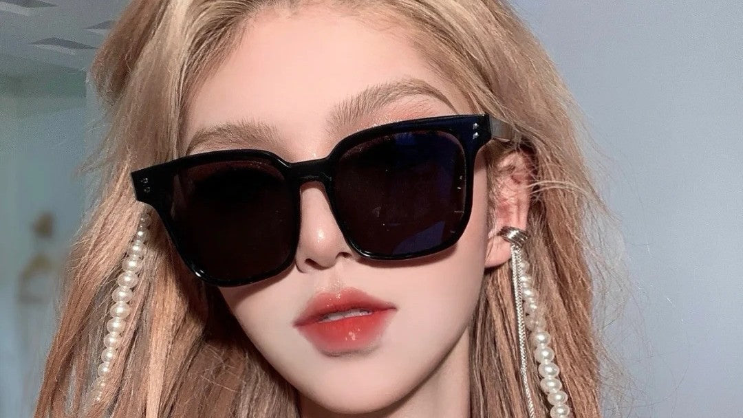 Oversized Polarized Sunglasses Transform Your No-Makeup 