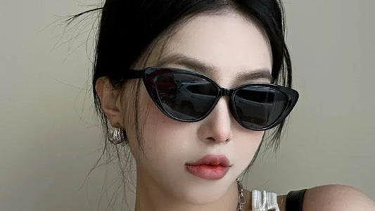 How can retro style sunglasses womens enhance a casual outfit?