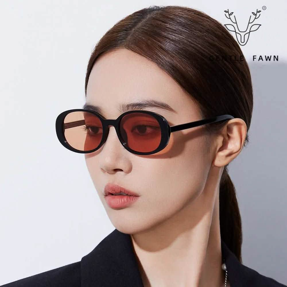 Best sunglasses for women | TR90 frame plate legs | fashion small frame round UV-proof sunglasses - SheTopper