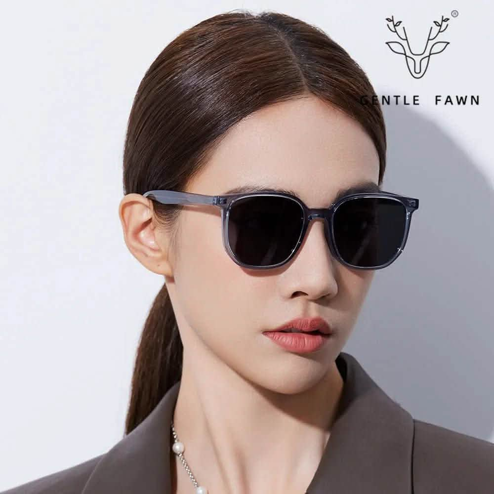 Best Women's Sunglasses | new polarized sunglasses | men's and women's same TR frame plate leg sunglasses | UV-proof travel sunshades - SheTopper