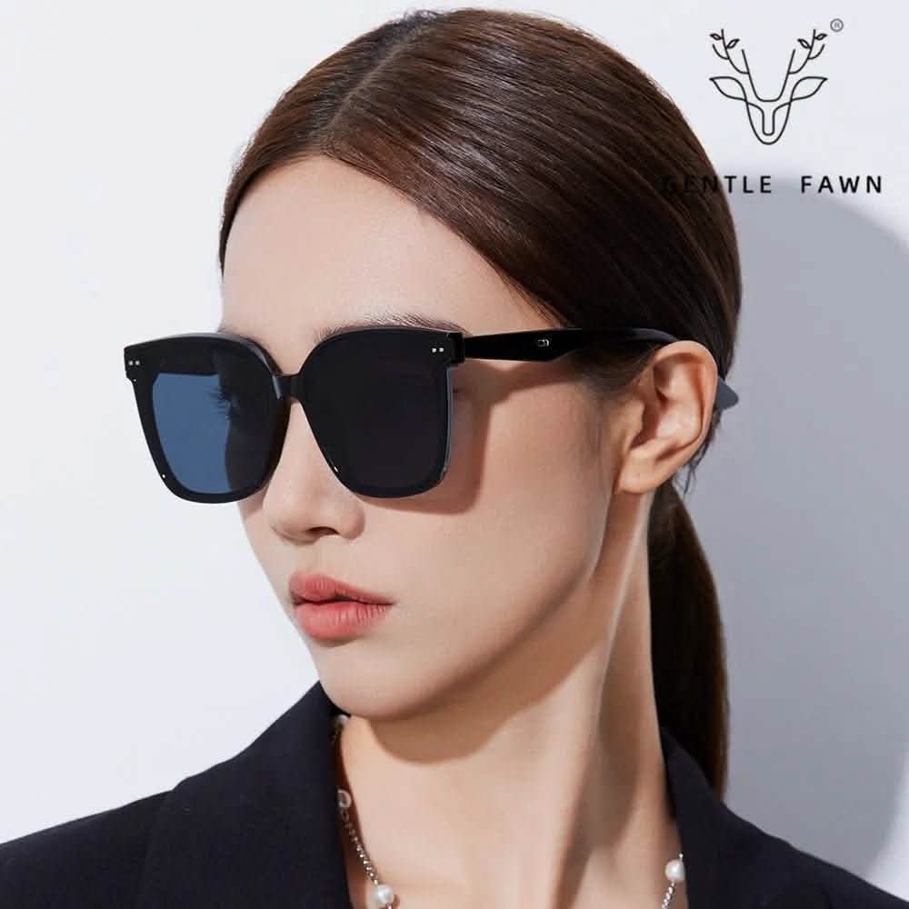 Best Womens Sunglasses | New ins women's glasses trendy sunshade polarized sunglasses | anti-ultraviolet large frame Internet celebrity sunglasses men - SheTopper