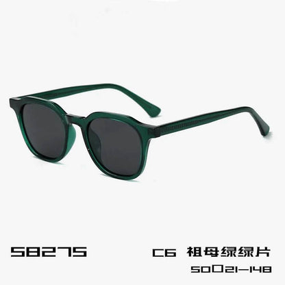 Designer sunglasses | Fashion simple men and women the same | TCA polarized TR frame plate legs UV-proof glasses - SheTopper