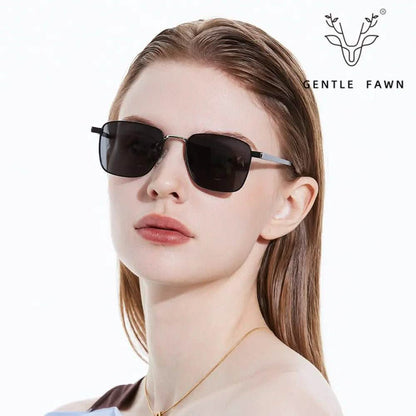 Designer Sunglasses Women | New fashion trend sunglasses | plain makeup versatile polarized glasses | ins advanced sunscreen sunglasses - SheTopper