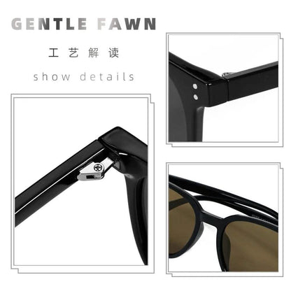 Fashion trend women sunglasses TR polarized square glasses driving UV protection sunshade - SheTopper