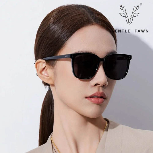 Girls sunglasses | women's trend versatile square sunglasses |TR polarized temperament UV-proof glasses - SheTopper