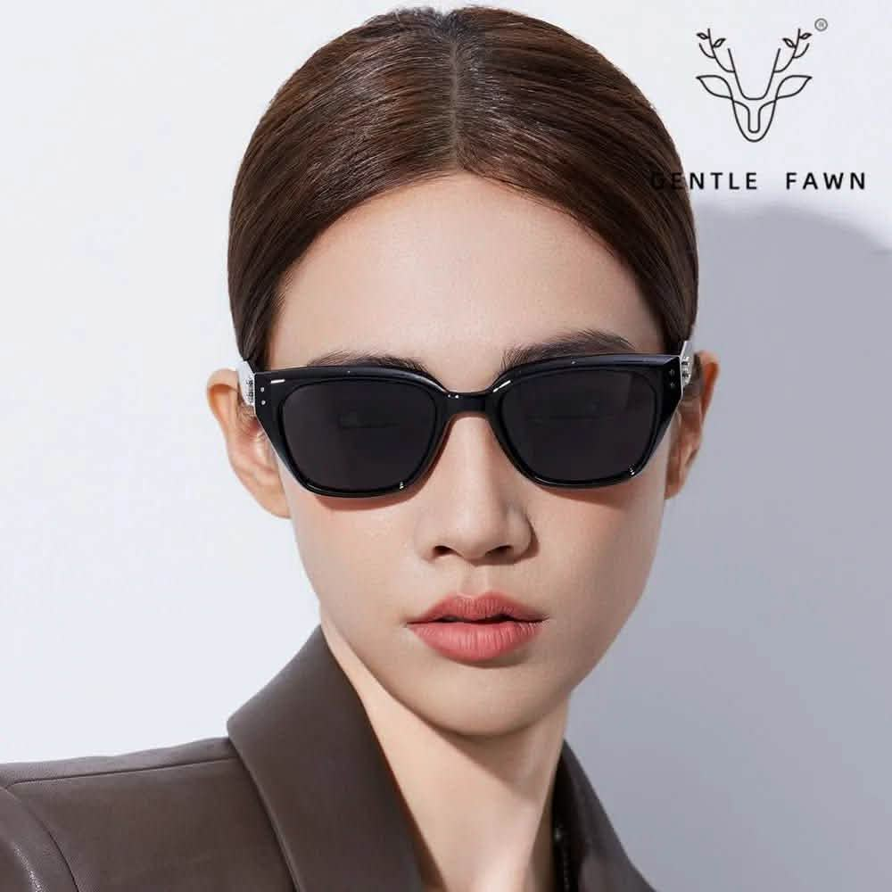 good women's sunglasses | New Korean version sunglasses | women's TR frame plate legs UV protection | advanced sense - SheTopper