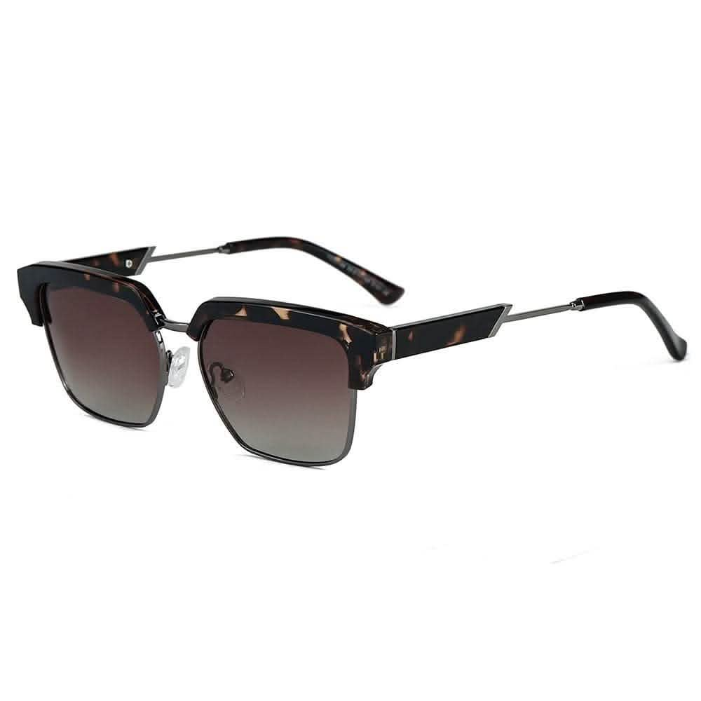 New Polarized Sunglasses Women | Metal Fashionable Eyebrow Style & High-End Glasses - SheTopper