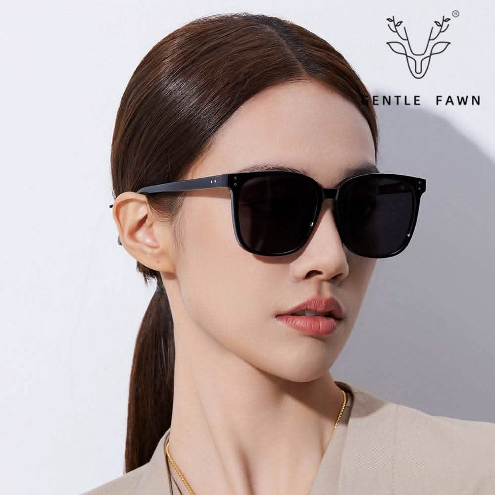 New Trendy Square Polarized Sunglasses Women | Versatile TR Polarized UV-Proof Glasses - SheTopper