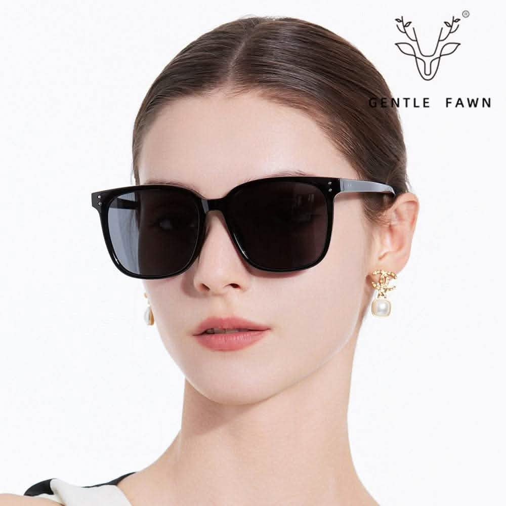 New Trendy Square Polarized Sunglasses Women | Versatile TR Polarized UV-Proof Glasses - SheTopper