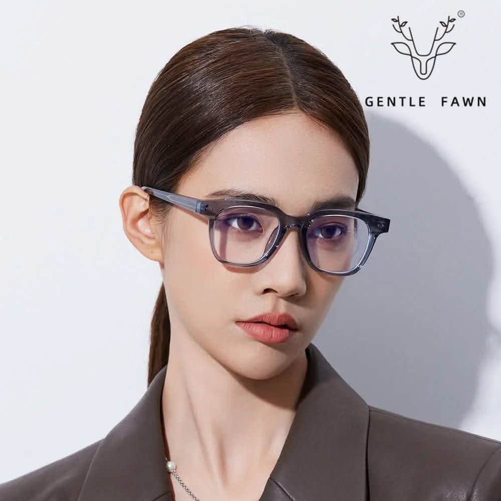 Sunglasses For Small face female | new box myopia frames | women's fashion TR plate feet anti-blue flat light frames - SheTopper