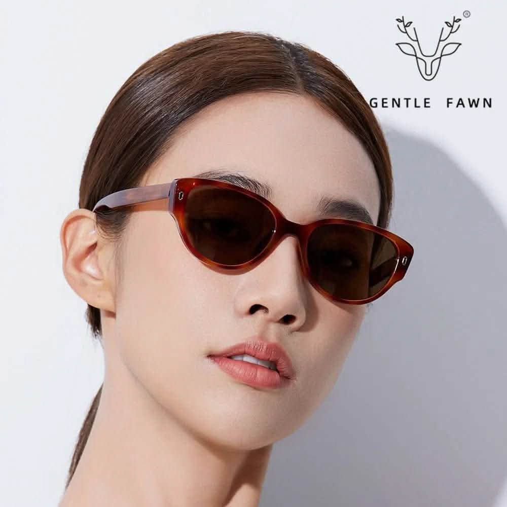 Top rated women's sunglasses | fashion trend polarized sunglasses | women's TR frame plate legs travel | anti-ultraviolet sunglasses - SheTopper