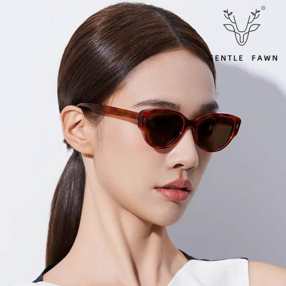 Top rated women's sunglasses | fashion trend polarized sunglasses | women's TR frame plate legs travel | anti-ultraviolet sunglasses - SheTopper