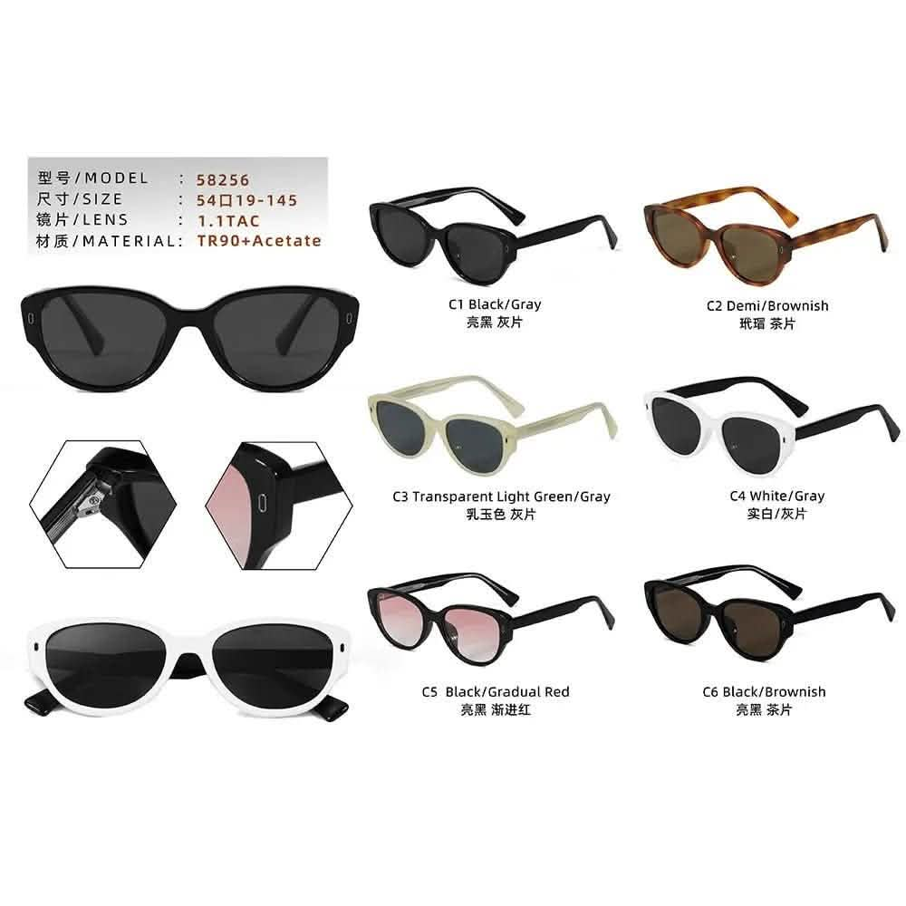 Top rated women's sunglasses | fashion trend polarized sunglasses | women's TR frame plate legs travel | anti-ultraviolet sunglasses - SheTopper