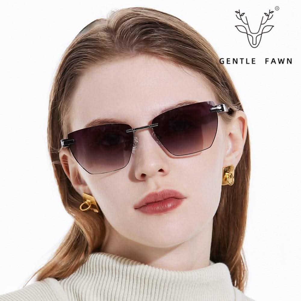 Trendy Korean Sunscreen Stylish Sunglasses for Women | High-End UV Protection & Fashionable - SheTopper