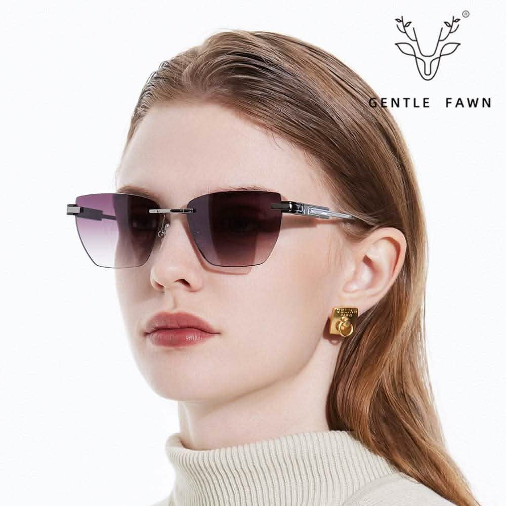 Trendy Korean Sunscreen Stylish Sunglasses for Women | High-End UV Protection & Fashionable - SheTopper