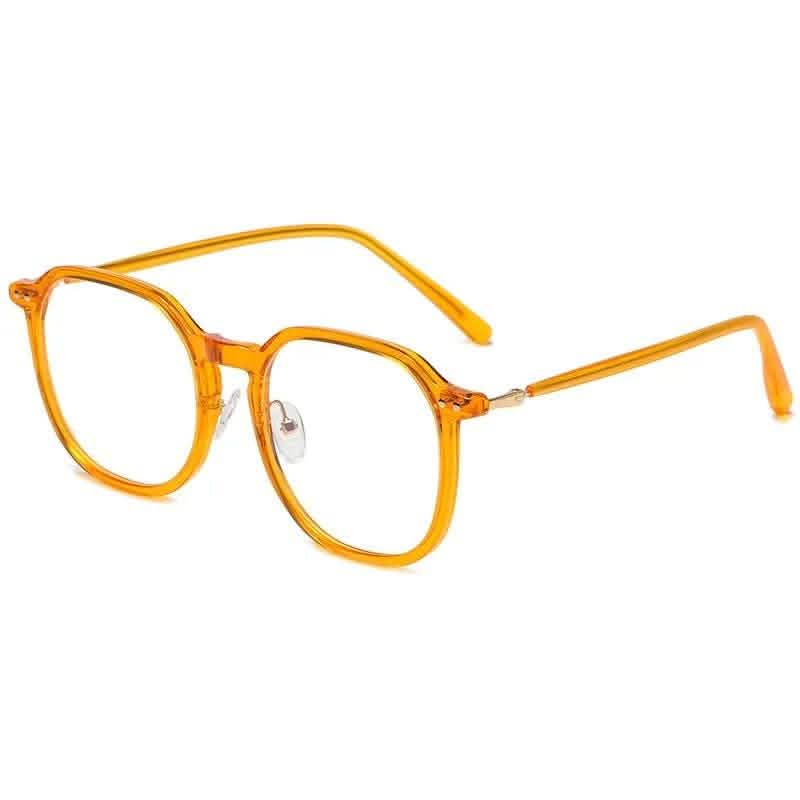 UV Protection Sunglasses | TR90 anti-blue flat light frame | ins plain large frame | Korean version female - SheTopper