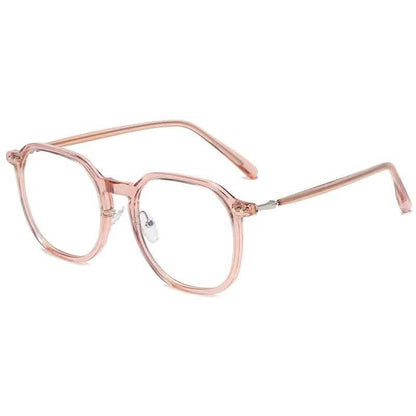 UV Protection Sunglasses | TR90 anti-blue flat light frame | ins plain large frame | Korean version female - SheTopper